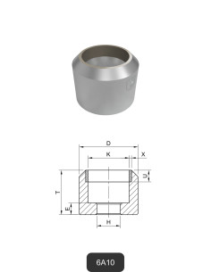 Meules diamantées 6A10 | Meulage et découpe du verre et de la céramique