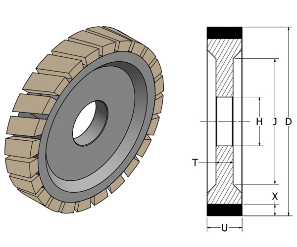 turbo diamantovy kotouc